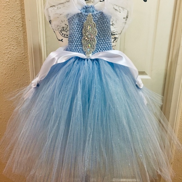 CINDERELLA couture tutu dress/costume - Picture 5 of 8